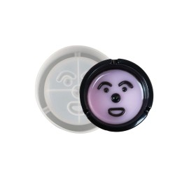 Epoksi Silikon Kalıp Emoji Yüzlü Küllük Kalıbı 11x11 CM Epoksi Silikon Kalıp Emoji Yüzlü Küllük Kalıbı 11x11 CM