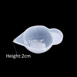 Epoksi Reçine Silikon Beaker Döküm Karıştırma Kabı Uçlu 10 ML