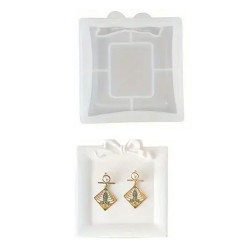 Silikon Avrupa Dantel Fiyonk Tasarımlı Silikon Kalıp 10x10.9 CM Silikon Avrupa Dantel Fiyonk Tasarımlı Silikon Kalıp 10x10.9 CM