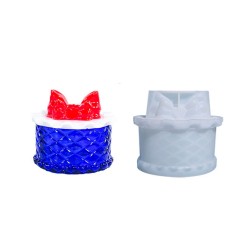 Epoksi Silikon Taş Tozu Kristal Desenli Mumluk Mücevher Saklama Kutusu Kalıbı Epoksi Silikon Taş Tozu Kristal Desenli Mumluk Mücevher Saklama Kutusu Kalıbı