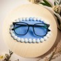 Silikon Kalıp Epoksi Taş Tozu Beton Oval Mini Misketli Bubble Tepsi Kalıbı 17.2X12 CM
