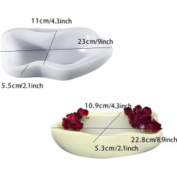 Epoksi  Silikon Taş Tozu Beton Tekne Kase Mumluk Kalıbı