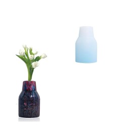 Epoksi Silikon Taş Tozu Kalıbı Çiçek Vazo Kalıbı Epoksi Silikon Taş Tozu Kalıbı Çiçek Vazo Kalıbı