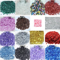 Dekoratif Gerçek Cam Kırığı (  4-8 MM Arlığında  50 GR)