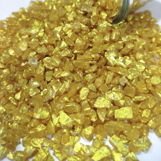 Dekoratif Gerçek Cam Kırığı (  4-8 MM Arlığında  50 GR)