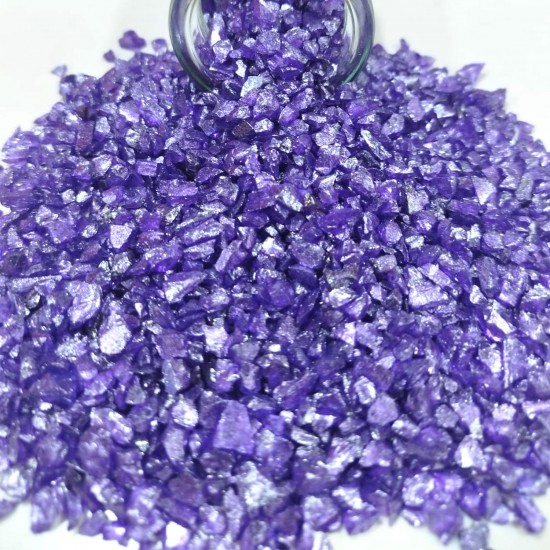 Dekoratif Gerçek Cam Kırığı (  4-8 MM Arlığında  50 GR)