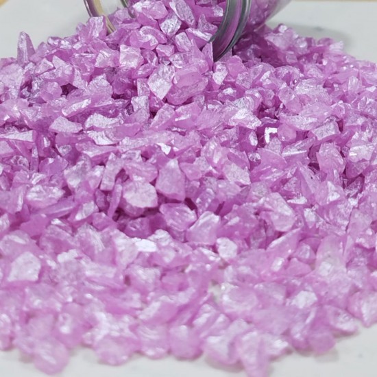 Dekoratif Gerçek Cam Kırığı (  4-8 MM Arlığında  50 GR)