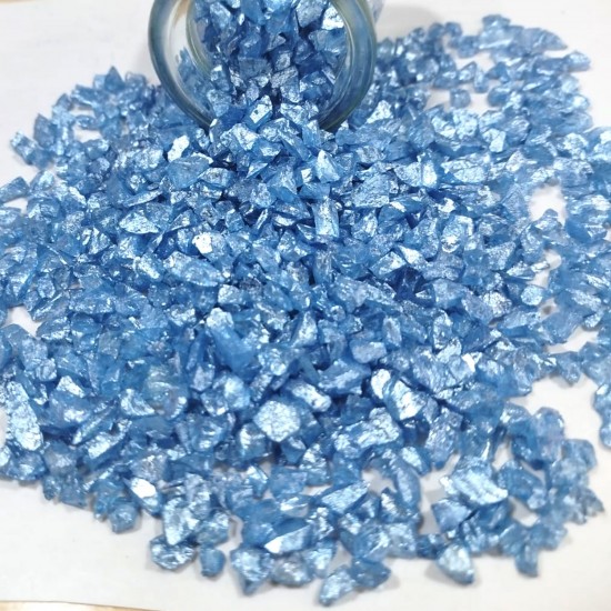 Dekoratif Gerçek Cam Kırığı (  4-8 MM Arlığında  50 GR)