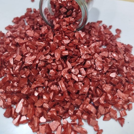 Dekoratif Gerçek Cam Kırığı (  4-8 MM Arlığında  50 GR)