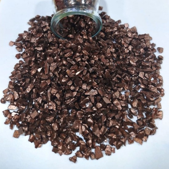 Dekoratif Gerçek Cam Kırığı (  4-8 MM Arlığında  50 GR)