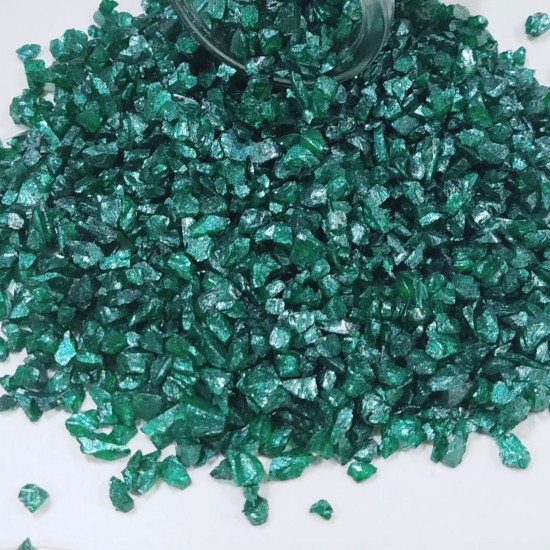 Dekoratif Gerçek Cam Kırığı (  4-8 MM Arlığında  50 GR)