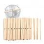Ahşap Mum Fitili Sabitleyeci (50 Adet)