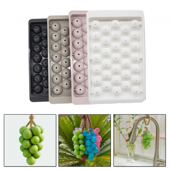 Salkım Üzüm Sabun Kalıbı 33 Lü