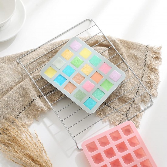 Silikon Elmas Şekilli Çikolata Ve Jelibon Kalıbı 20 Li