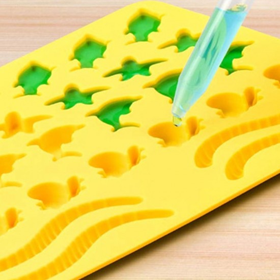 Silikon Deniz Canlıları Figürleri Solucan Haribo Çikolata Ve Jelibon Kalıbı