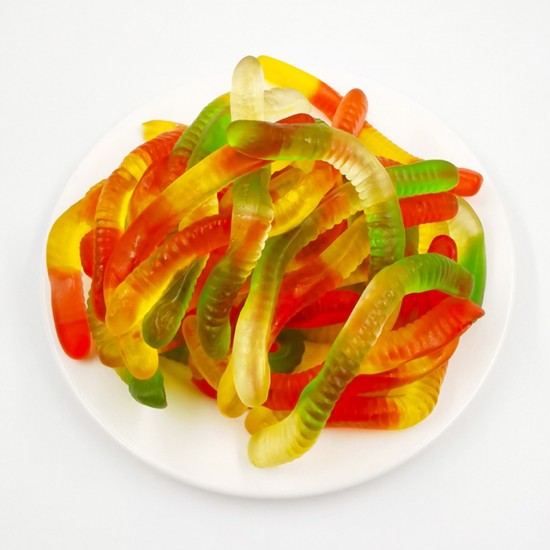 Silikon Deniz Canlıları Figürleri Solucan Haribo Çikolata Ve Jelibon Kalıbı