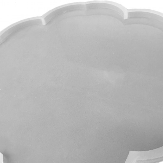 Epoksi Papatya Model Bardak Altlığı Kalıbı 12 CM