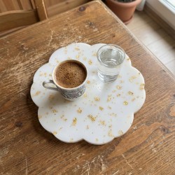 Epoksi Papatya Model Tepsi Kalıbı 16 CM