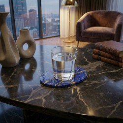 Epoksi Oval Bardak Altlığı Kalıbı 13x9 CM