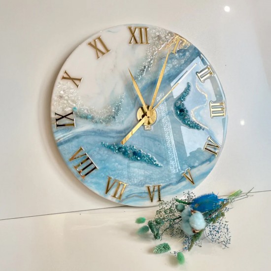 Pleksi Saat Roma Rakamları Seti 3.8 CM