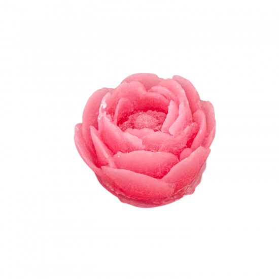 Silikon 3D Yaban Gülü Mum Kalıbı