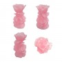 Silikon 3D Vazo Formlu Gül Mum Kalıbı