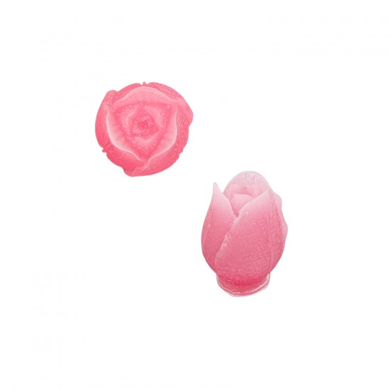 Silikon 3D Lale Mum Kalıbı