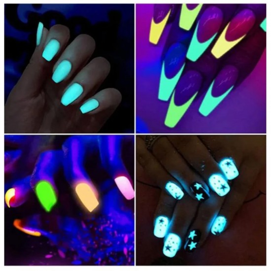 Epoksi Reçine Karanlıkta Parlayan Fosfor Tozu - 20 GR