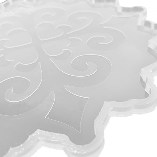 Epoksi Dişli Motifli Tepsi Kalıbı 30 CM