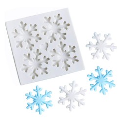 Silikon Kartanesi Şeker Hamuru Kalıbı 4 Lü