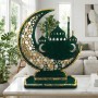 Epoksi Ramazan Temalı Ayaklı Ay Hilal ve Cami Figürlü Dekor Kalıbı