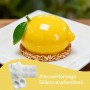 Silikon 3D Limon Şekilli Kapaklı Kek Kalıbı 6 Lı