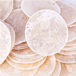 Pul Sedef-5 Cm Çap Tek Delikli  (1 KG)