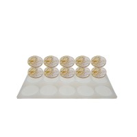 Epoksi Silikon Kalıp Çoklu Magnet Kalıbı Düz Yuvarlak Seri Döküm Kalıbı 5 CM  10 Lu Epoksi Silikon Kalıp Çoklu Magnet Kalıbı Düz Yuvarlak Seri Döküm Kalıbı 5 CM  10 Lu