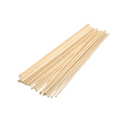 Ahşap Çöp Şiş Çubuğu Uzun DÜZ UÇLU  5 MMX350 MM  (100 Adet) Ahşap Çöp Şiş Çubuğu Uzun DÜZ UÇLU  5 MMX350 MM  (100 Adet)