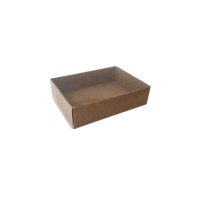 Asetat Kapaklı Karton Kutu 9x12x3 CM (25 Adet) Asetat Kapaklı Karton Kutu 9x12x3 CM (25 Adet)