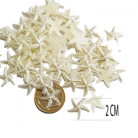 Plastik Deniz Yıldızı Minik Boy 2 CM (100 Adet)