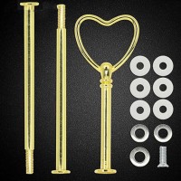 Epoksi 3 Katlı Meyve Ve Cupcake Stant Bağlantı Aparatı Stant Tutucu Kalpli Epoksi 3 Katlı Meyve Ve Cupcake Stant Bağlantı Aparatı Stant Tutucu Kalpli