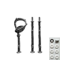 Epoksi 3 Katlı Meyve Ve Cupcake Stant Bağlantı Aparatı Stant Tutucu Yaprak Desenli Epoksi 3 Katlı Meyve Ve Cupcake Stant Bağlantı Aparatı Stant Tutucu Yaprak Desenli