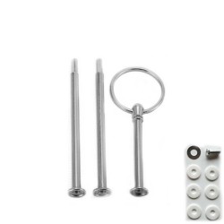 Epoksi 3 Katlı Meyve Ve Cupcake Stant Bağlantı Aparatı Stant Tutucu Yuvarlak Halkalı Epoksi 3 Katlı Meyve Ve Cupcake Stant Bağlantı Aparatı Stant Tutucu Yuvarlak Halkalı