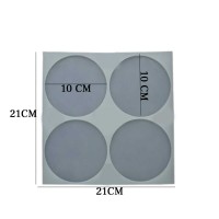 Epoksi Bardak Altlığı 10 CM Yuvarlak 4 lü Epoksi Bardak Altlığı 10 CM Yuvarlak 4 lü