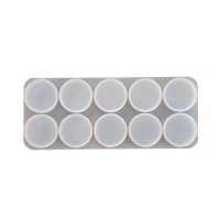 Epoksi Kalıbı Çoklu Daire Kolye Ve Anahtarlık Kalıbı 10 Lu Epoksi Kalıbı Çoklu Daire Kolye Ve Anahtarlık Kalıbı 10 Lu