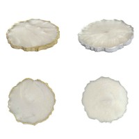 Epoksi Magnet  Yanı Gold Gümüş Varaklı 7 CM  (10  Adet)