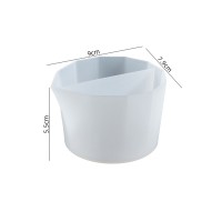 Epoksi Silikon İki Bölmeli Boya Karıştırma Ve Döküm Kabı Epoksi Silikon İki Bölmeli Boya Karıştırma Ve Döküm Kabı