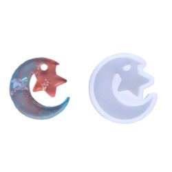 Epoksi Silikon  Kalıp  Ayyıldız  Modeli 3.8 CM Epoksi Silikon  Kalıp  Ayyıldız  Modeli 3.8 CM