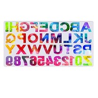 Epoksi Silikon Kalıp  Büyük Harfler ve Rakamlar Kalıbı-36 LI Epoksi Silikon Kalıp  Büyük Harfler ve Rakamlar Kalıbı-36 LI