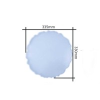 Epoksi Silikon Kalıp  Büyük Tepsi Kenarı Dalgali Model 33.5 CM Epoksi Silikon Kalıp  Büyük Tepsi Kenarı Dalgali Model 33.5 CM