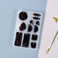 Epoksi Silikon Kalıp  Çoklu Küpe Ve Kolye Kalıbı Epoksi Silikon Kalıp  Çoklu Küpe Ve Kolye Kalıbı