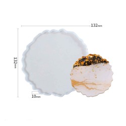 Epoksi Silikon  Kalıp  Dalgalı Yuvarlak  Model BT9066 Epoksi Silikon  Kalıp  Dalgalı Yuvarlak  Model BT9066