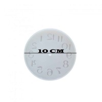 Epoksi Silikon Kalıp Saat Kalıbı Küçük Boy 10 CM Epoksi Silikon Kalıp Saat Kalıbı Küçük Boy 10 CM
